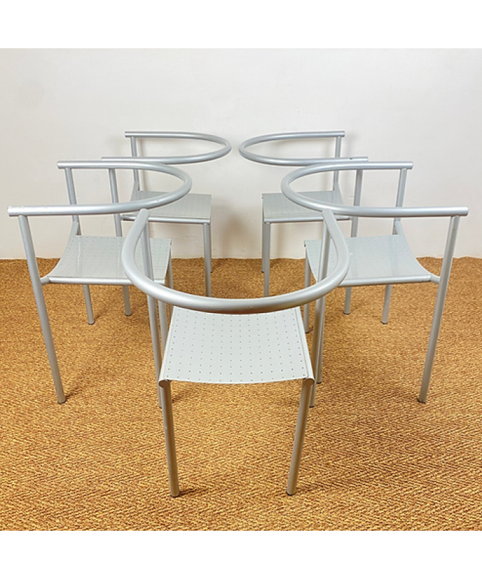 5 Von Vogelsang chairs by Philippe Starck for Driade