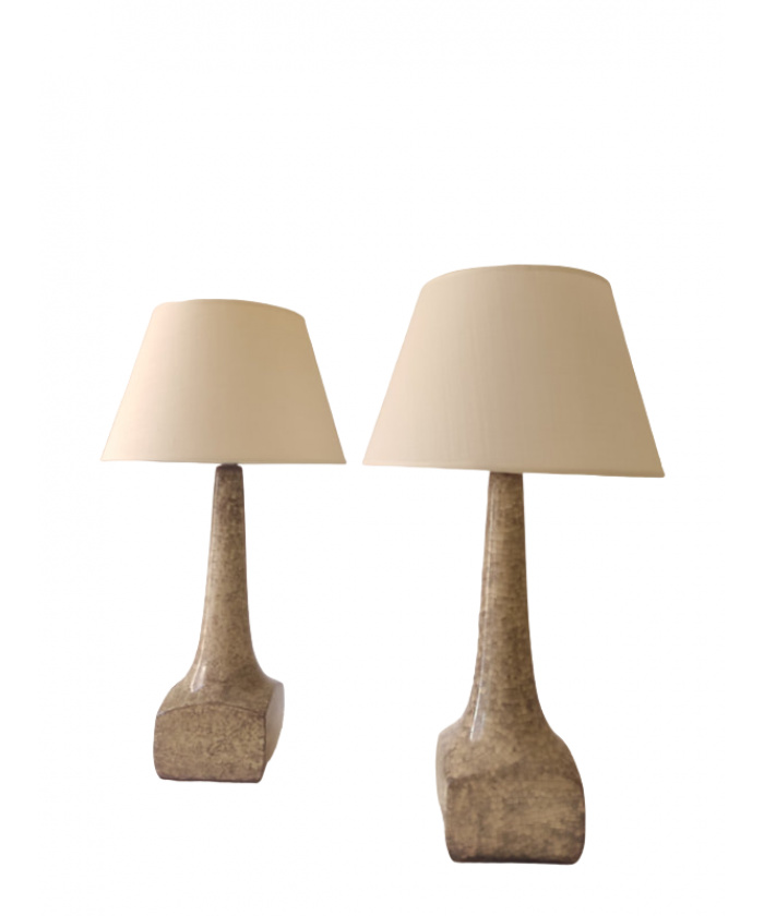 Pair of Michael Andersen lamps - 1960s