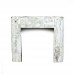 Original French Art Deco Marble Fire Place Surround