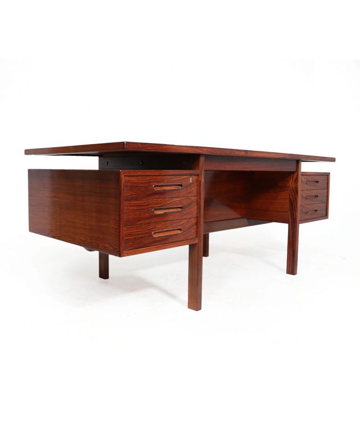 Stylish Mid Century Danish Rosewood Desk
