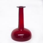 Vintage Italian Red Vase, 1960s