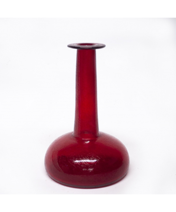 Vintage Italian Red Vase, 1960s