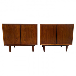 Danish Rosewood Cabinets By Poul Cadovius For Cado