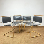 4 SS33 Mart Stam Chairs