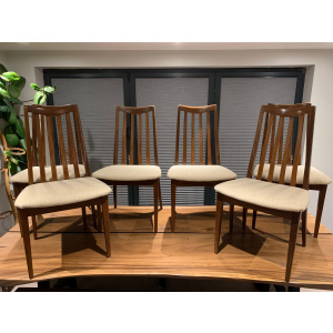 G Plan Fresco Dining Chairs Set Of Six Newly Upholstered