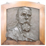 Bronze Sculpture Portrait Of A Gentleman Early 20th Century