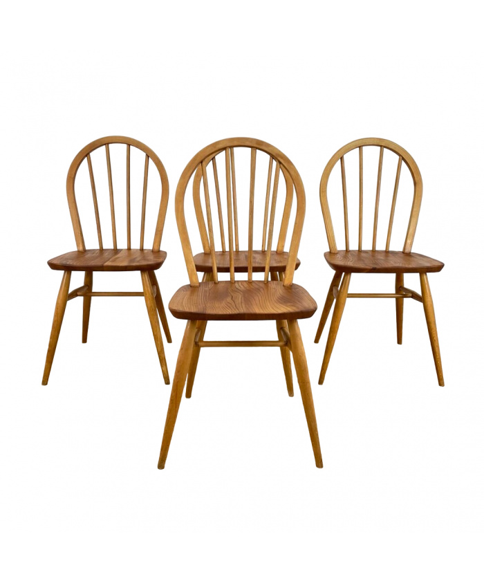 Mid Century Ercol Windsor Dining Chairs