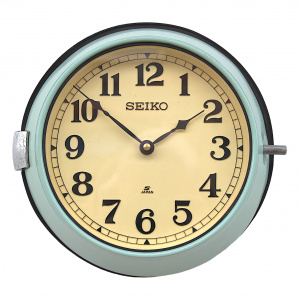 Marine Bulkhead Clock Made In Japan By Seiko