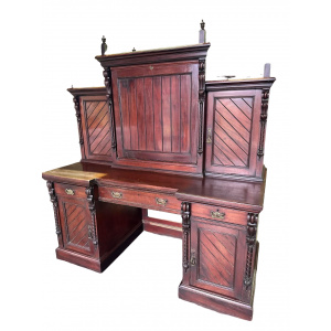 Edwardian mahogany clerks desk