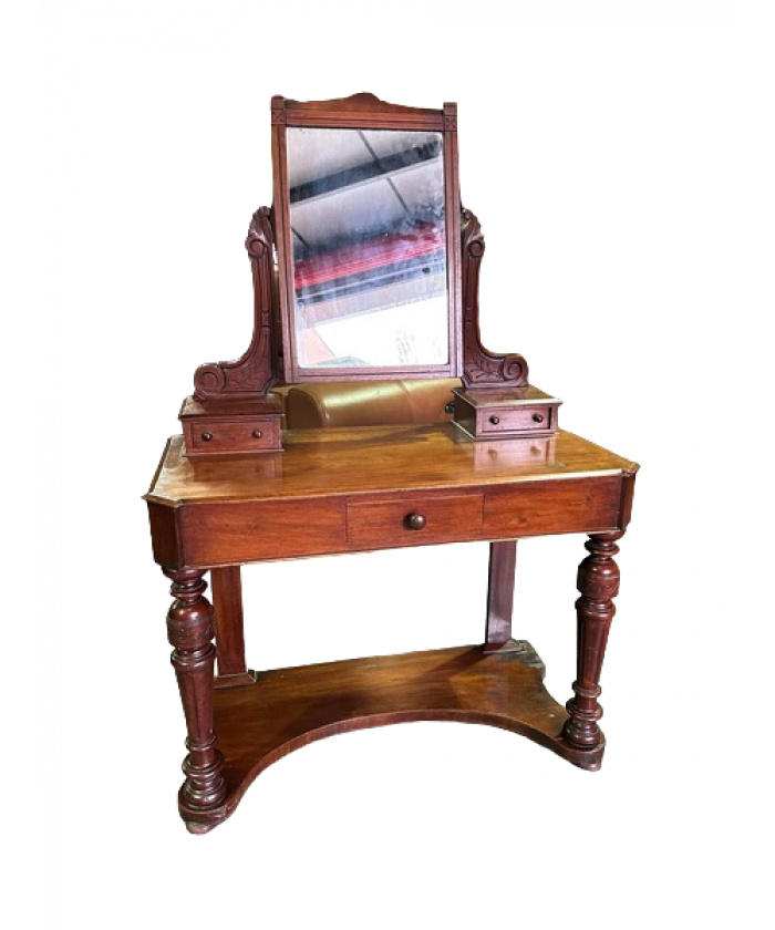 Late Victorian Mahogany Dressing Table