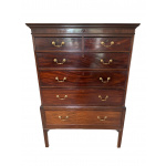 Antique George III Mahogany Chest Of Drawers