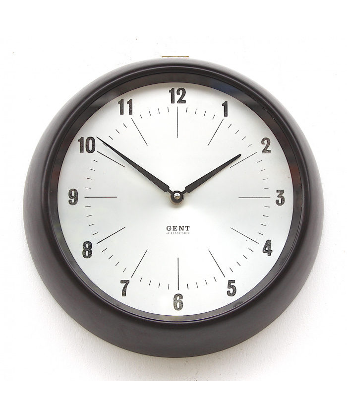 1960s Gent of Leicester office/school vintage wall clock