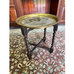 Vintage folding wooden occasional table