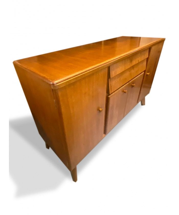 Vintage Mid-Century Walnut Sideboard by Nathan, 1950s