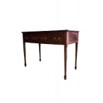 Antique Mahogany Bow Fronted Desk