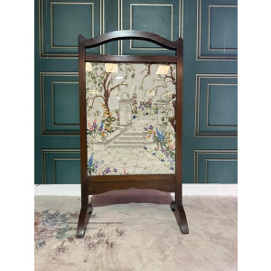 Beautiful hand embroidered fire screen
