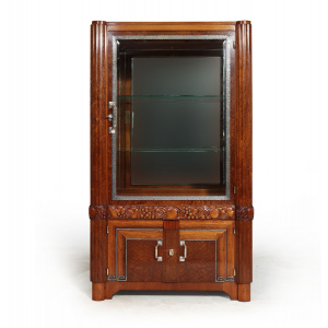 Exceptional French Art Deco Shop Display Cabinet