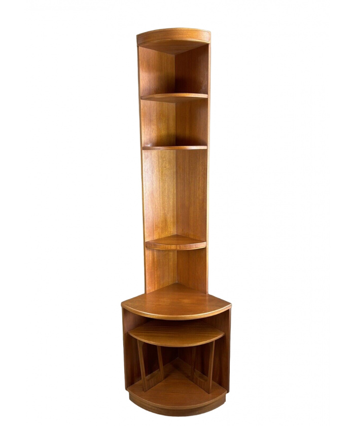 Mid Century Teak Corner Cabinet By Mcintosh Furniture