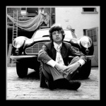 Mick Jagger Black & White Framed Lenticular
