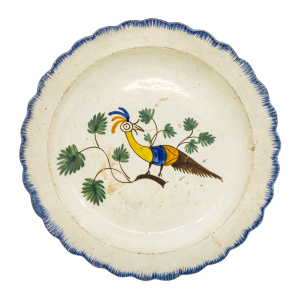 18th Century Peafowl Plate