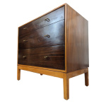 1960s Stag Chest of Drawers in Rosewood and Walnut.
