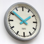 Vintage Wall Clock By RFT, 1970s