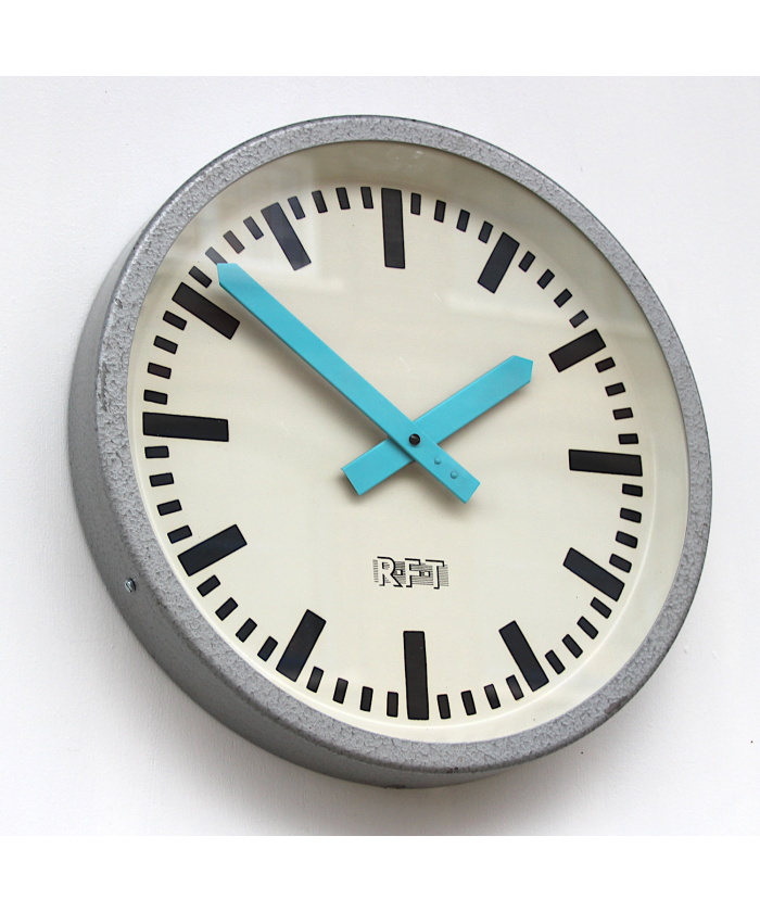 Vintage Wall Clock By RFT, 1970s