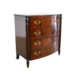 Bowfront Mahogany Chest of Drawers