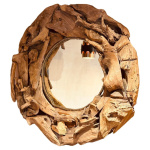 ntage Driftwood Rustic Wall Mirror