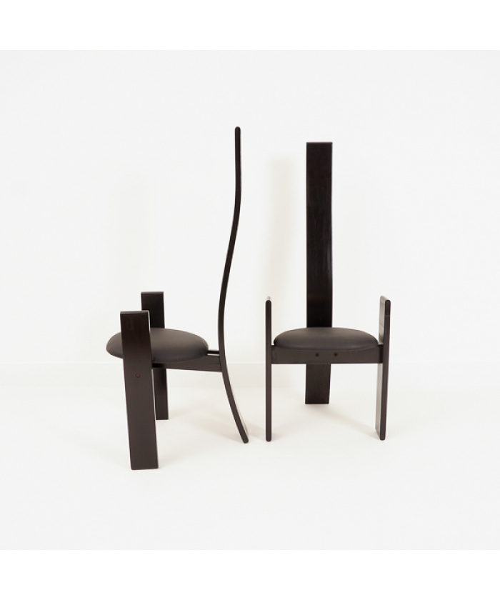Golem Chairs For Poggi By Vico Magistretti