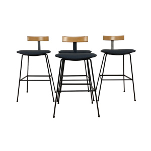 Mid Century Stools By Frank Guille For Kandya