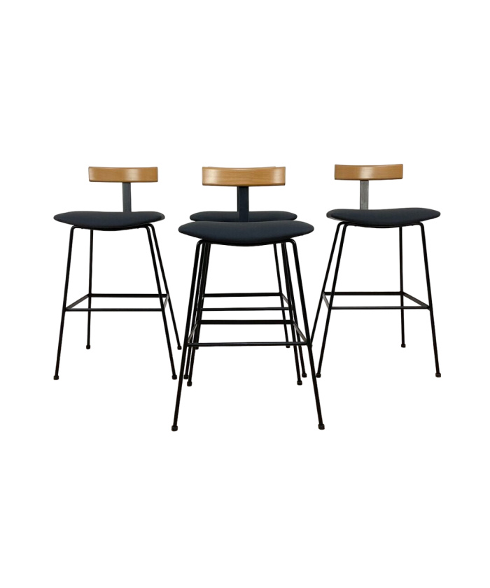 Mid Century Stools By Frank Guille For Kandya