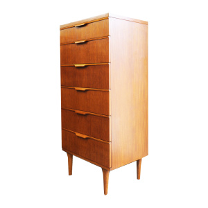 Mid Century Teak Chest Of Drawers By Austin Suite, 1960s