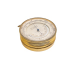 Victorian Pocket Mountaineers Barometer Thermometer