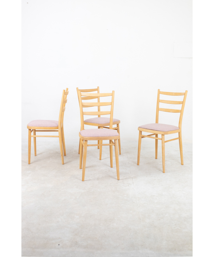 Restored Ashwood Chairs in Set of 4