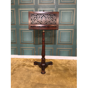 Early Victorian Rosewood Duet Music Stand