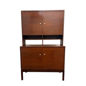 Mid-Century Teak Tall Sideboard by Greaves and Thomas
