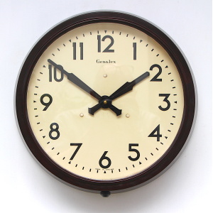 Vintage Genalex Wall Clock By Smiths, 1950s