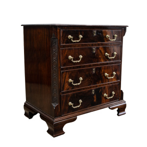 Chippendale Style Mahogany Chest of Drawers
