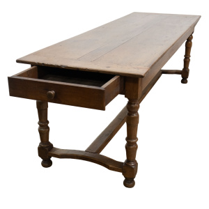 French Fruitwood Farmhouse Table