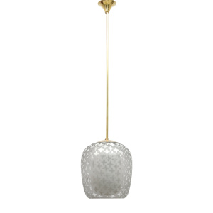 Mid-Century Modern Cora Pendant Lamp by Wilhelm Wagenfeld for Peill & Putzler, 50s