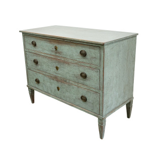 Painted Gustavian Style Commode