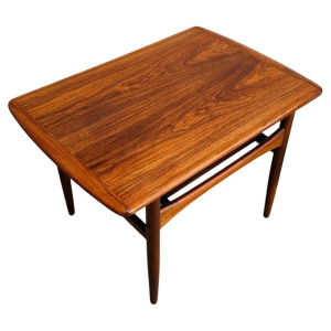 Danish Arrebo Mobler Rosewood Side Table, 1960s