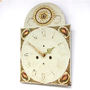 Antique Iron Dial 18th Century Longcase Clock