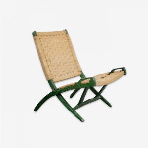 Ebert Wels Green Foldable Chair