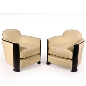 Pair of Art Deco Arm Chairs C1930